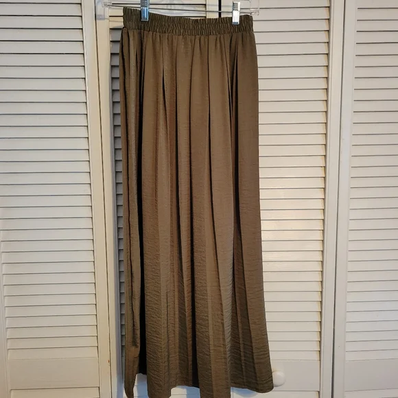 Satin Maxi Skirt - Picture 3 of 4